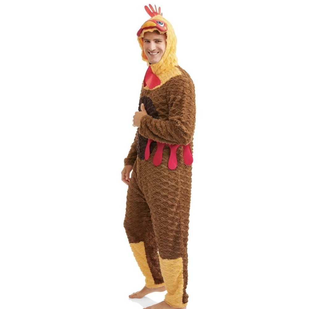 Briefly Stated Chicken Rooster Halloween Costume Mens Size Small